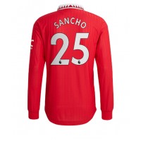 Manchester United Jadon Sancho #25 Fotballklær Hjemmedrakt 2022-23 Langermet